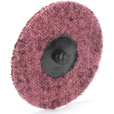 3M™ Scotch-Brite™ Roloc™ Disc SC-DR 3" Diameter TR Aluminum Oxide MED Grit - Pkg Qty 25