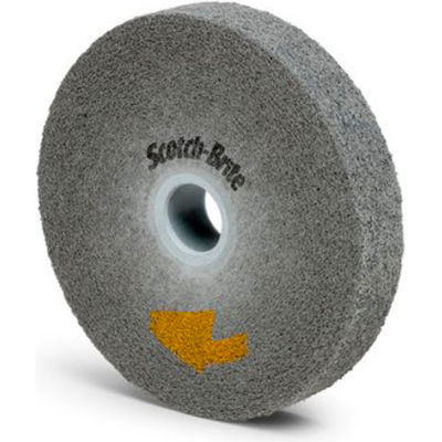 3M™ Scotch-Brite™ EXL PRO Deburring Wheel 8" x 3" x 1" Silicon Carbide FIN - Pkg Qty 3