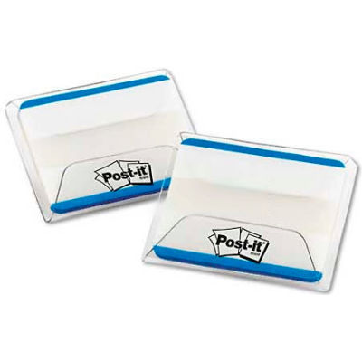 3M Post-it® Durable Tabs 686F-50BL, 2 in x 1.5 in (50,8 mm x 38 mm) Blue, 50 Tabs/Pack - Pkg Qty 4