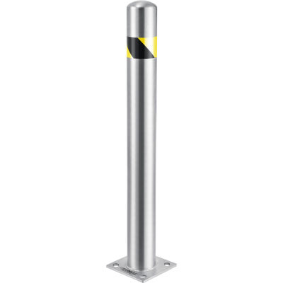 Global Industrial™ Safety Bollard, Stainless Steel, 42" H x 4-1/2" Diameter