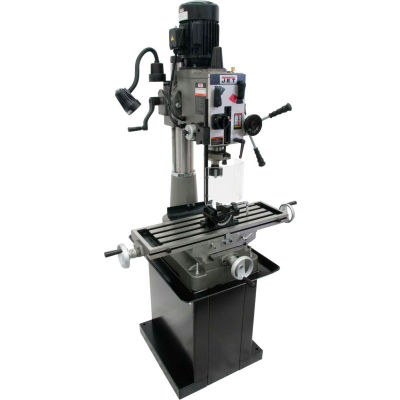 JET® 351141 JMD-40GH Geared Head Mill Drill with Newall DP700 2Axis DRO & X-Powerfeed