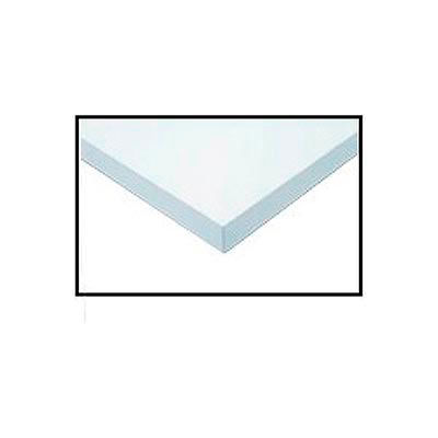 Global Industrial Workbench Top, Plastic Laminate Safety Edge, 48"W x 30"D x 1-5/8" Thick