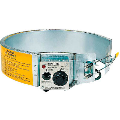 Drum Heater For 55 Gallon Steel Drum, 200-400°F, 240V