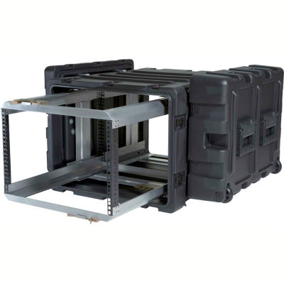 SKB Cases 7U Removable Shock Rack 3RR-7U24-25B Black, Water Resistant
