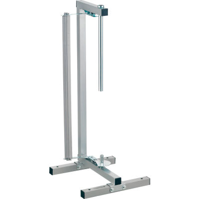 Global Industrial Vertical Paper Dispenser w/Cutter, 27"W x 9" Dia. Roll Size