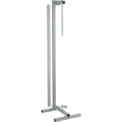 Global Industrial Vertical Paper Dispenser w/Cutter, 48"W x 9" Dia. Roll Size