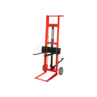 Wesco® Foot Pedal Adjustable Forks Lift Truck 260007 2 Wheel Style 750 Lb.