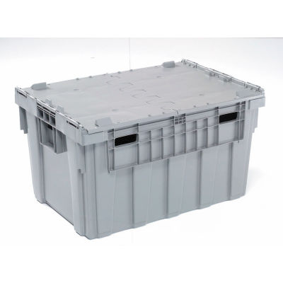 Buckhorn Attached Lid Container AS3424201201000 - 34x24x19-5/8 - Pkg Qty 3