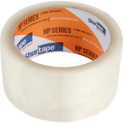 Shurtape® HP 100 Carton Sealing Tape 2" x 55 Yds. 1.6 Mil Clear - Pkg Qty 36