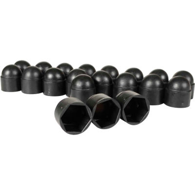 Platic Bolt Caps For Bollards, 3/4" Size, 20pcs/bag