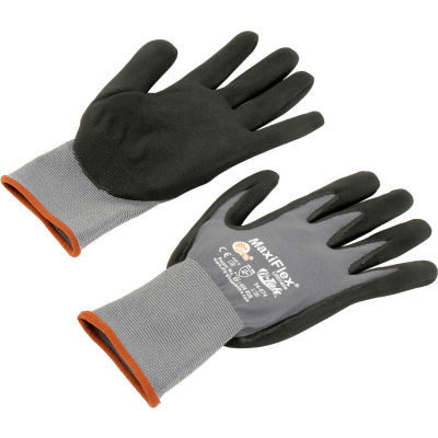 PIP® MaxiFlex® Ultimate Nitrile Coated Knit Nylon Gloves, X-Small, 12 Pairs