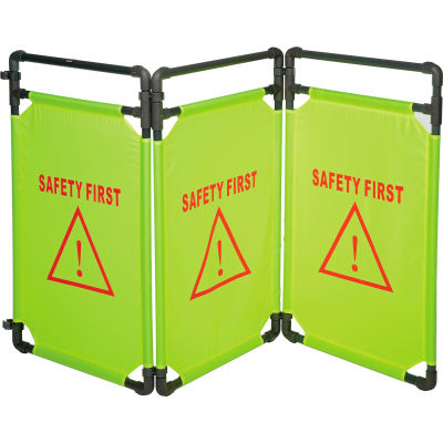 Crowd Control | Barricades & Barriers | Safety First Folding Fabric ...