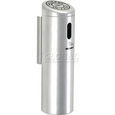 Smokers Outpost Wall Mounted Ashtray Silver - 711207