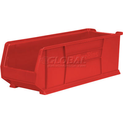Akro-Mils Super-Size AkroBin® 30292 - Stacking Bin 11"W x 29-7/8"D x 10"H Red - Pkg Qty 4