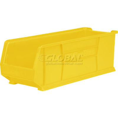 Akro-Mils Super-Size AkroBin® 30292 - Stacking Bin 11"W x 29-7/8"D x 10"H Yellow - Pkg Qty 4