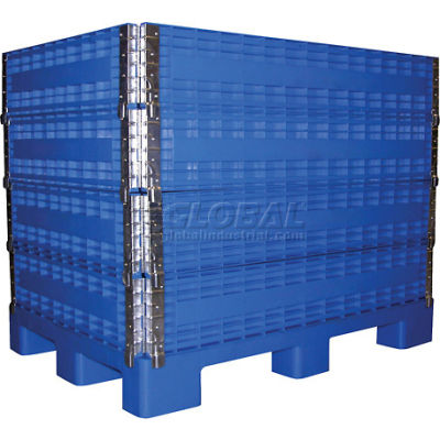 MULTI-C Multi-High Container 2000 Lbs Capacity, Blue
