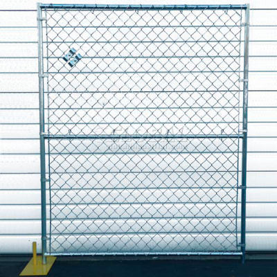 Chain Link Galvanized Fence - 8 Panel Kit