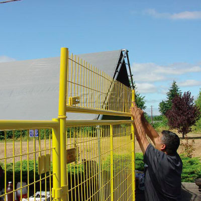 No Climb Panel for Perimeter Patrol Fence