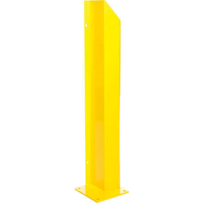 Heavy Duty Door Track Protector 48" Pair ( Left & Right) Yellow