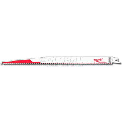 Milwaukee® 48-01-2037 12" 5 TPI SAWZALL® Blade - Pkg Qty 25