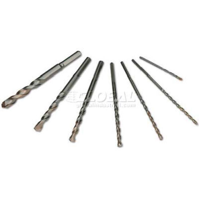 Milwaukee® 48-20-8857 3-Flat Secure-Grip™ Hammer Drill Bit Set, 7 PC