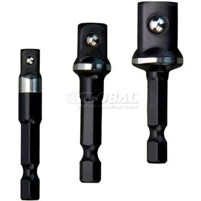 Milwaukee® 48-32-5033 SHOCKWAVE™ 1/4" Hex Shank Socket Adapter Set 3PC.