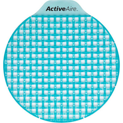 GP ActiveAire Pacific Meadow Low Splash Deodorizer Urinal Screen, 12 Screens/Case - 48264