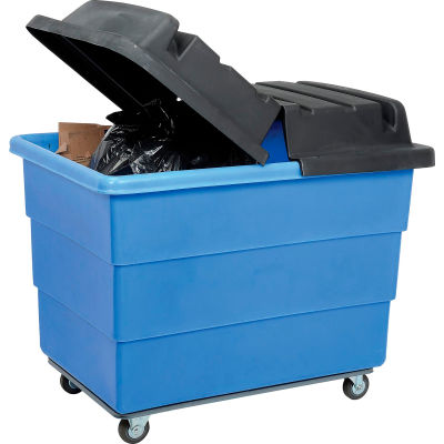 Optional Dome Lid 4617 for Rubbermaid® Plastic Utility Truck