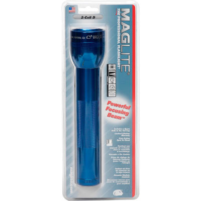Maglite® S2D116 2 Cell D Flashlight Blue