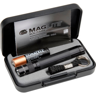 Maglite® K3A012 1 Cell AAA Solitaire® Flashlight Black