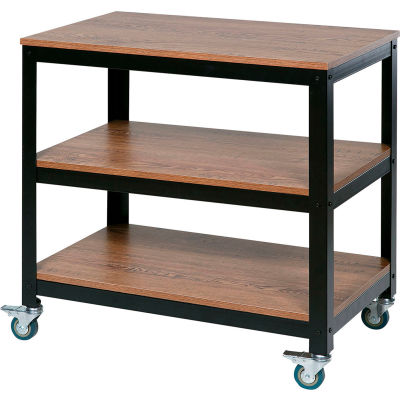 OneSpace Mobile Loft Companion Shelf - Steel with Wood Surface