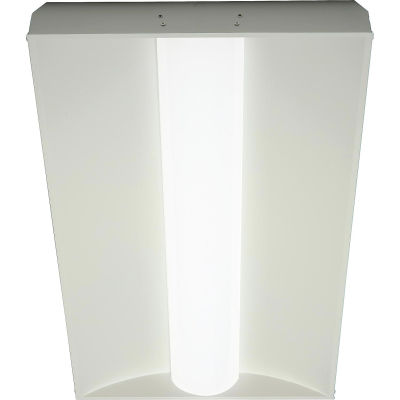Global™ LED 2'x4' Troffer, 50W, 5500 Lumens, 4000K, Center Basket, 85 CRI, 0-10V Dim, DLC 4.0