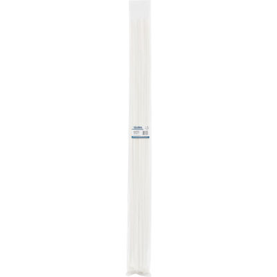 Global Industrial™ 48" Cable Zip Ties, Natural w/UV, 175 lb, 100 pack