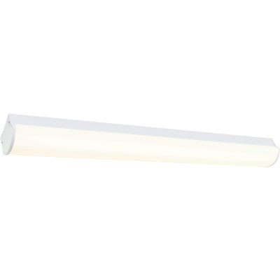 Global Industrial LED Strip Light, 40W, 4400 Lumens, 4000K, 1-10V Dimming, Polycarbonate Lens