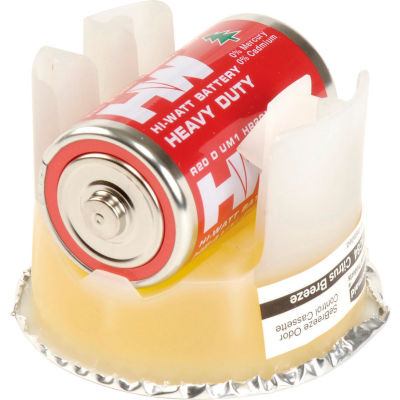 Rubbermaid® Automatic Deodorizer Replacement Gel Cassette Citrus Breeze 6/Case - FG9C84010000