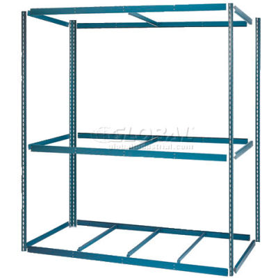 Global Industrial™ 7' High Gray Angle Post Set of 4