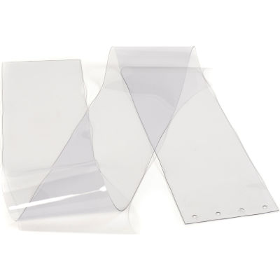 Replacement 8" x 7' Clear Strip for Pedestrian Strip Curtain Doors