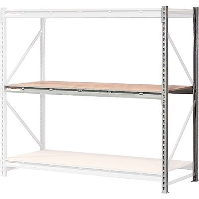Global Industrial Extra Heavy Duty Storage Rack, Wood Deck, 96"Wx36"Dx96"H Starter