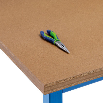Global Industrial 96"W x 30"D x 1-1/2"H Shop Top Square Edge Workbench Top