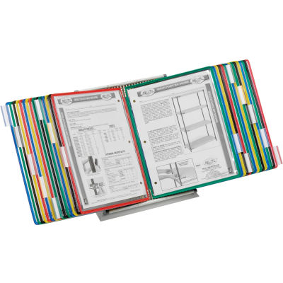 Tarifold® Desktop Organizer Starter Set, 30 Assorted Color Pockets