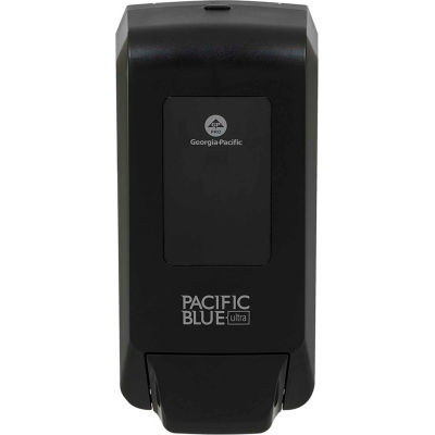 Pacific Blue Ultra Wall-Mounted Manual Dispenser For Foaming Hand Soap & Hand Sanitizer, Black