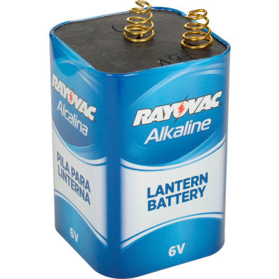 Rayovac® 806 6V Spring Terminal Alkaline D Cell Lantern Battery - Pkg Qty 6