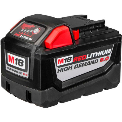 Milwaukee® High Demand Battery, M18 18V, 9.0Ah Extended Capacity