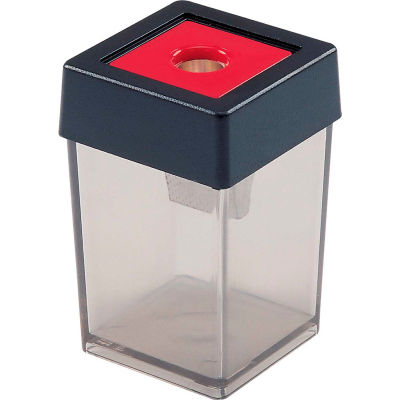Dahle® 53463 Single Canister Pencil Sharpener - Red - Pkg Qty 10