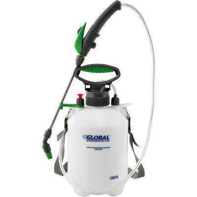 Global Industrial Sanitizing & Cleaning All Purpose Pump Sprayer, 5 Liter Capacity