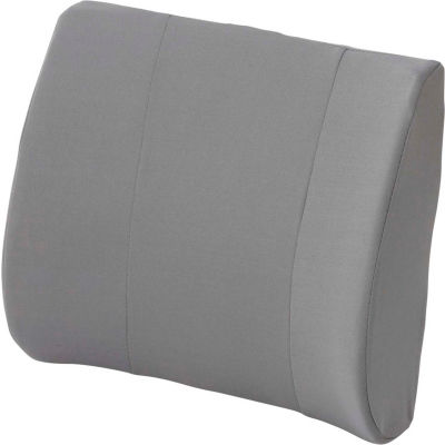 DMI® Relax-a-Bac Lumbar Back Cushion with Insert and Strap, Gray
