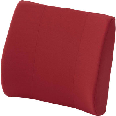 DMI® Relax-a-Bac Lumbar Back Cushion with Insert and Strap, Burgundy