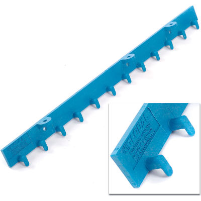 Global Industrial™ 8'L Standard Strip Curtain Door Mounting Bracket Kit - (4) 2' Sections