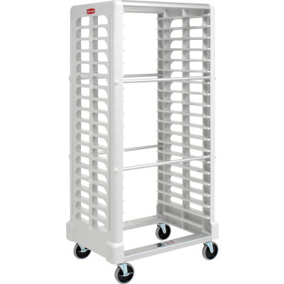 Rubbermaid® 3319 Side-Load White Plastic Tray Truck