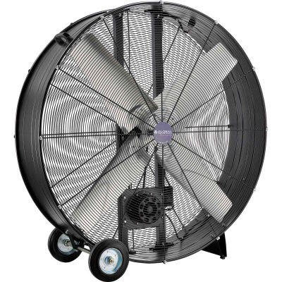 Global Industrial™ 48" Portable Drum Blower Fan, 19500 CFM, 1-1/2 HP, 1 Phase